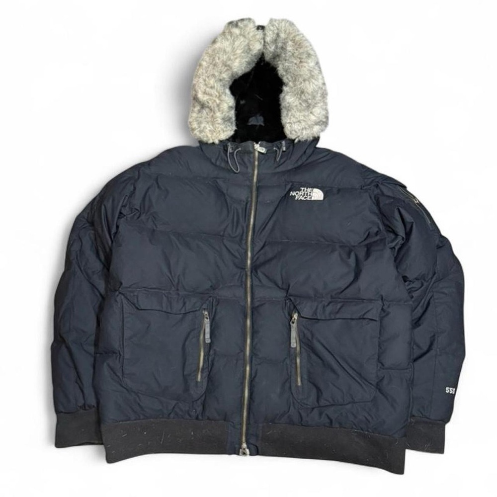 Y2K The North Face 550 Goose Down Puffer Bomber Jacket